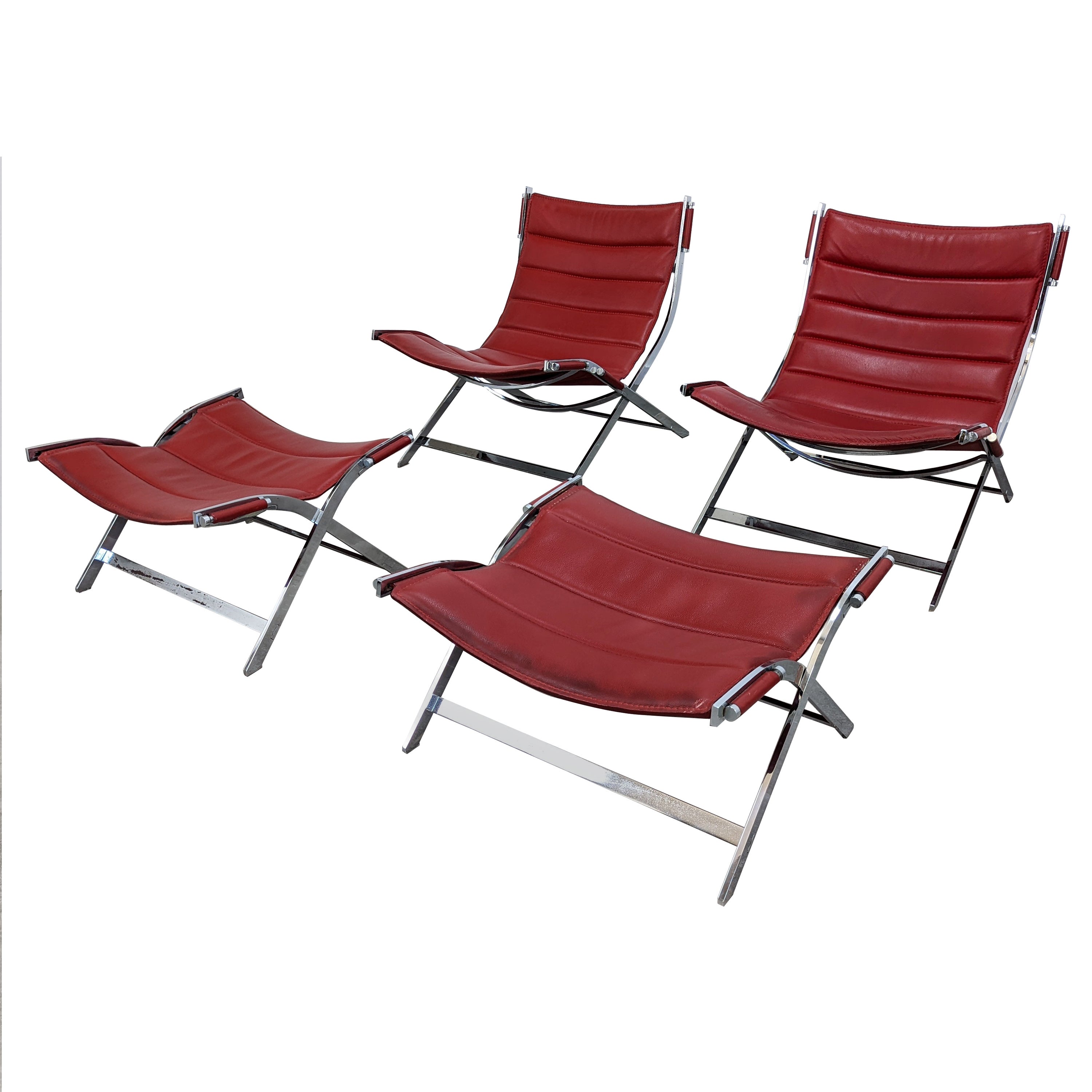 Paire de fauteuils de style Paul Tuttle en vente
