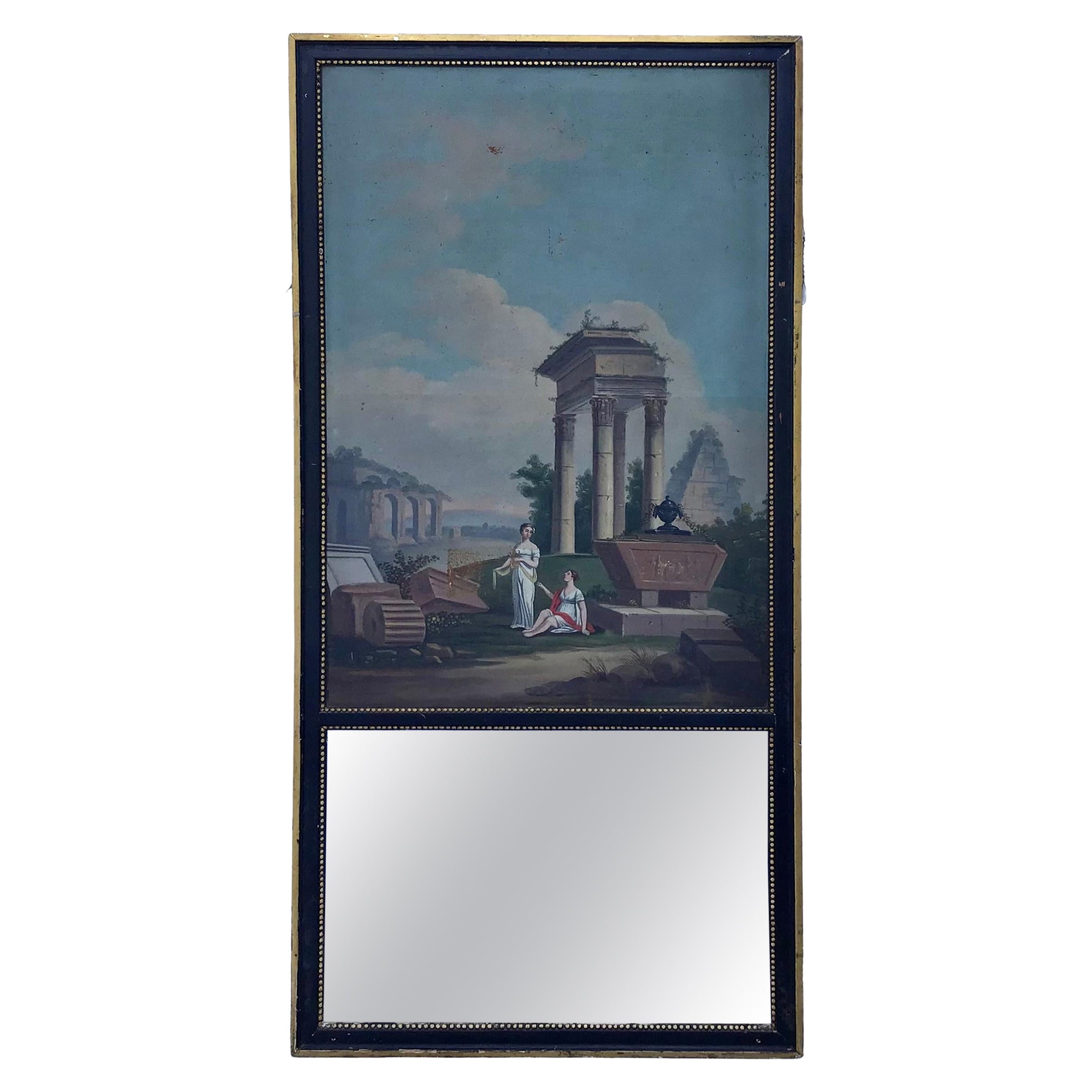 Miroir Trumeau français du 19ème siècle de style Louis XV en vente