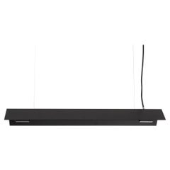 Medium Misalliance Ral Jet Black Suspended Light by Lexavala