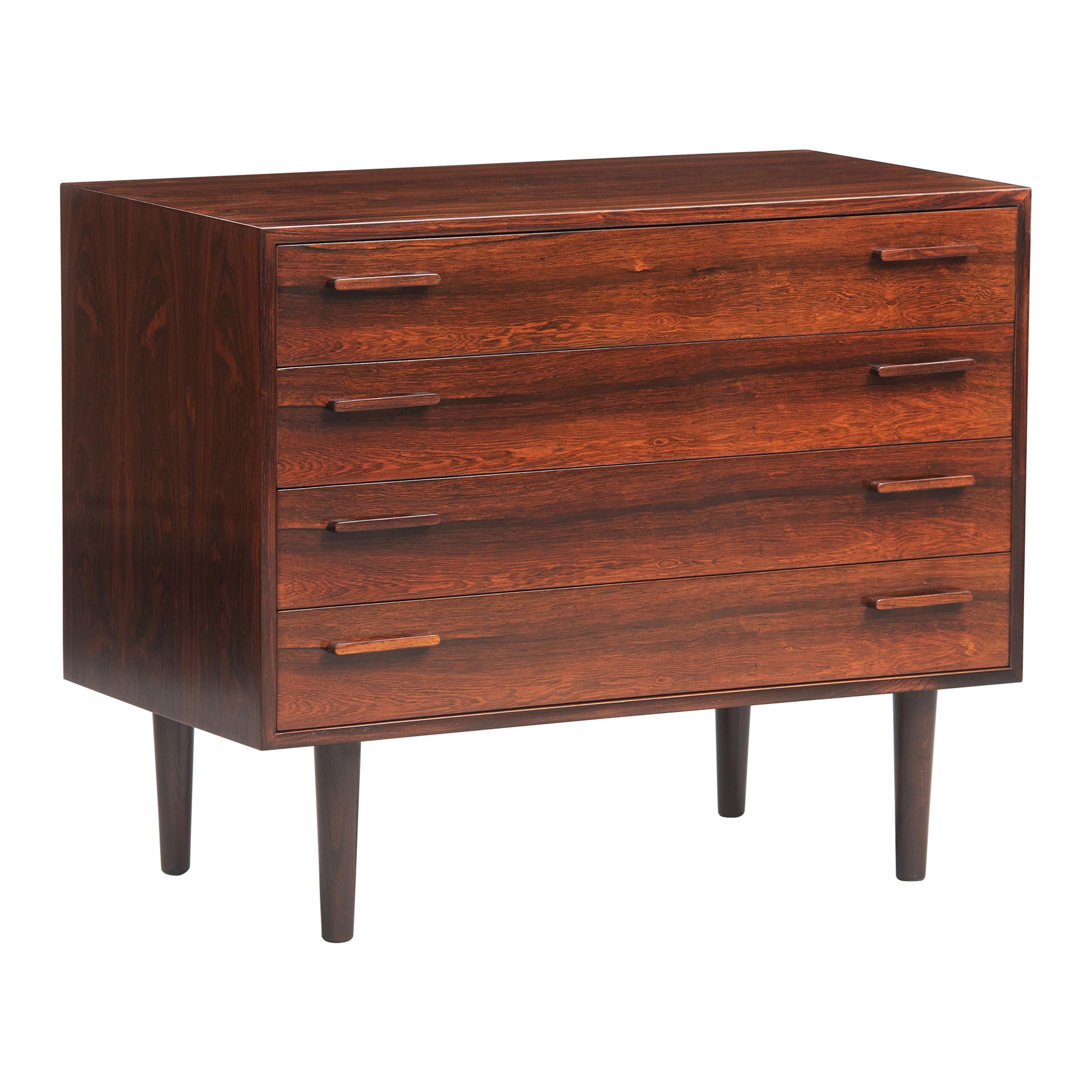 Kai Kristiansen Rosewood Chest of Drawers for Feldballe Møbelfabrik For Sale