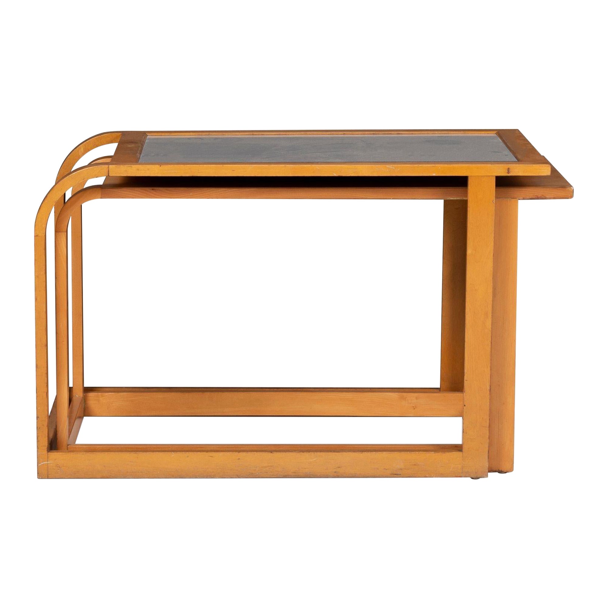 Tables gigognes Eliel Saarinen pour Johnson Furniture Company, 1940