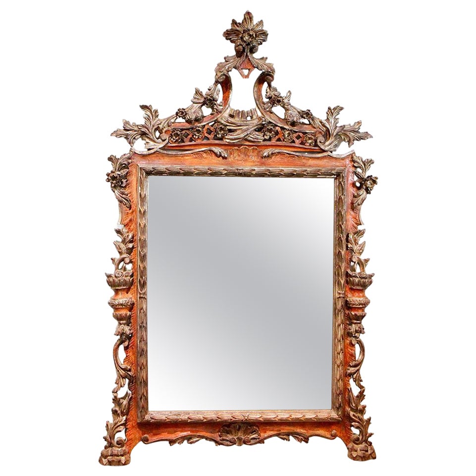 Italianate Wall Mirror  For Sale