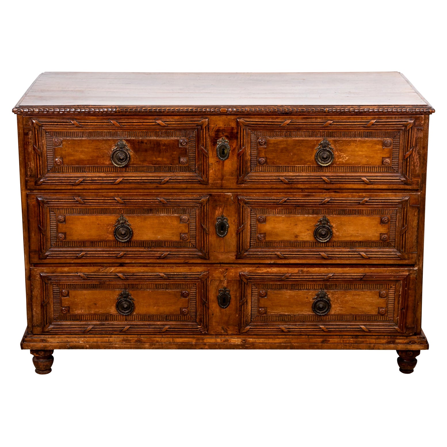 Early 19th Century Painted Commode at 1stDibs