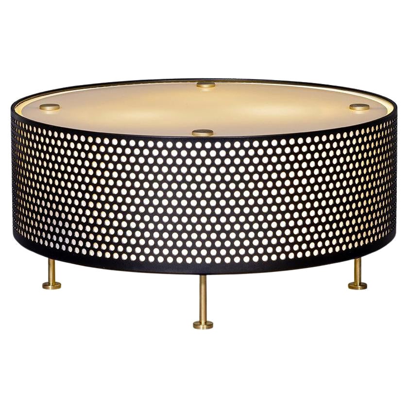 Pierre Guariche 'G50' Table Lamp for Sammode Studio in Black For Sale
