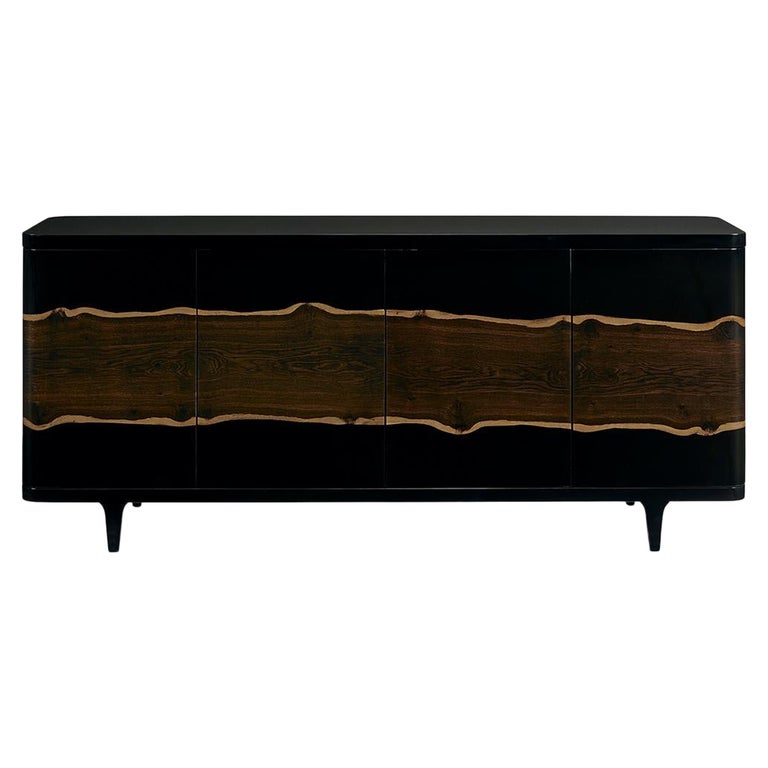 MidCentury Modern Natural Buffet For Sale at 1stDibs