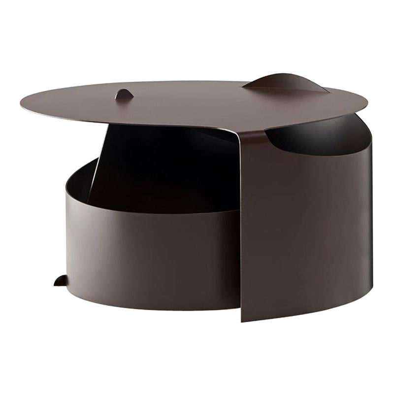 Aldo Bakker Coffee Table Lounge, Rolle Steel by Karakter For Sale