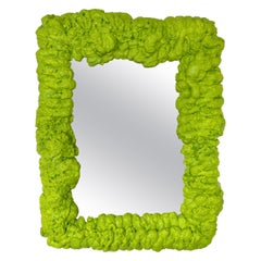 Mirror Green Expensive Foam, Italy, 1990s