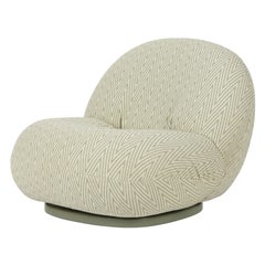 Pierre Paulin Pacha Outdoor Lounge Chair with Returning Swivel for Gubi