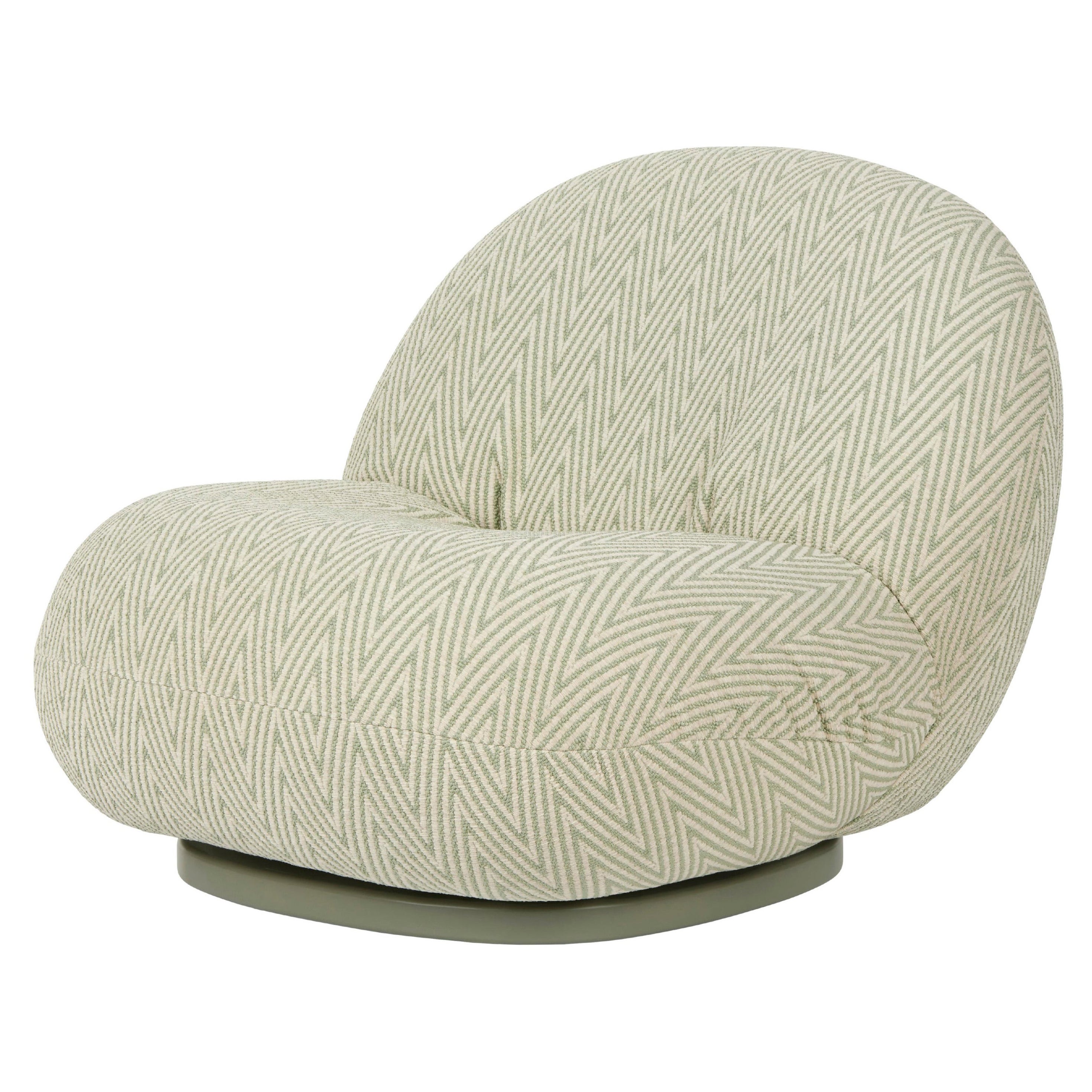 Pierre Paulin Pacha Outdoor Lounge Chair con girevole a scomparsa per Gubi