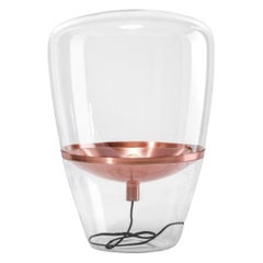 Large 'Balloons' Translucent Blown Glass & Copper Floor Lamp for Brokis