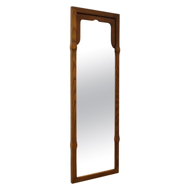 Mid 20th Century Oak Regency Wall Mirror For Sale at 1stDibs