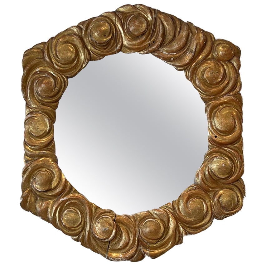 18th Century Italian Cloud Mirror