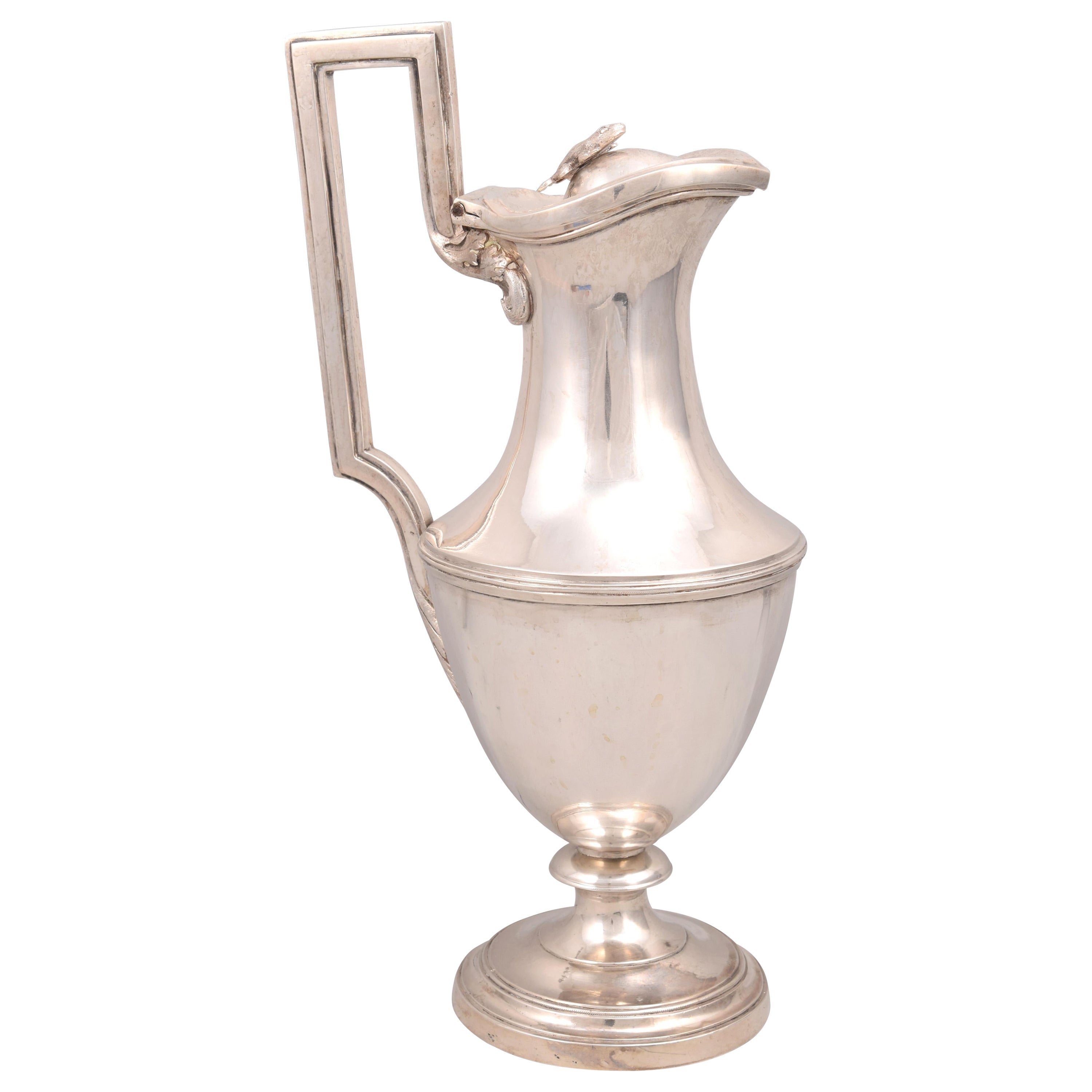 Jug or Jar, Silver, Madrid, Spain, 1803 For Sale