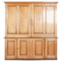Large Estate Made Scottish Pine Housekeepers Cupboard
