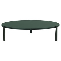 Alias 955 Eleven Low Table Singular Round w Grey Color MDF & Lacquered Frame