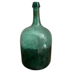 Hand Blown Mezcal Bottle From Mexico, Circa 1930´s
