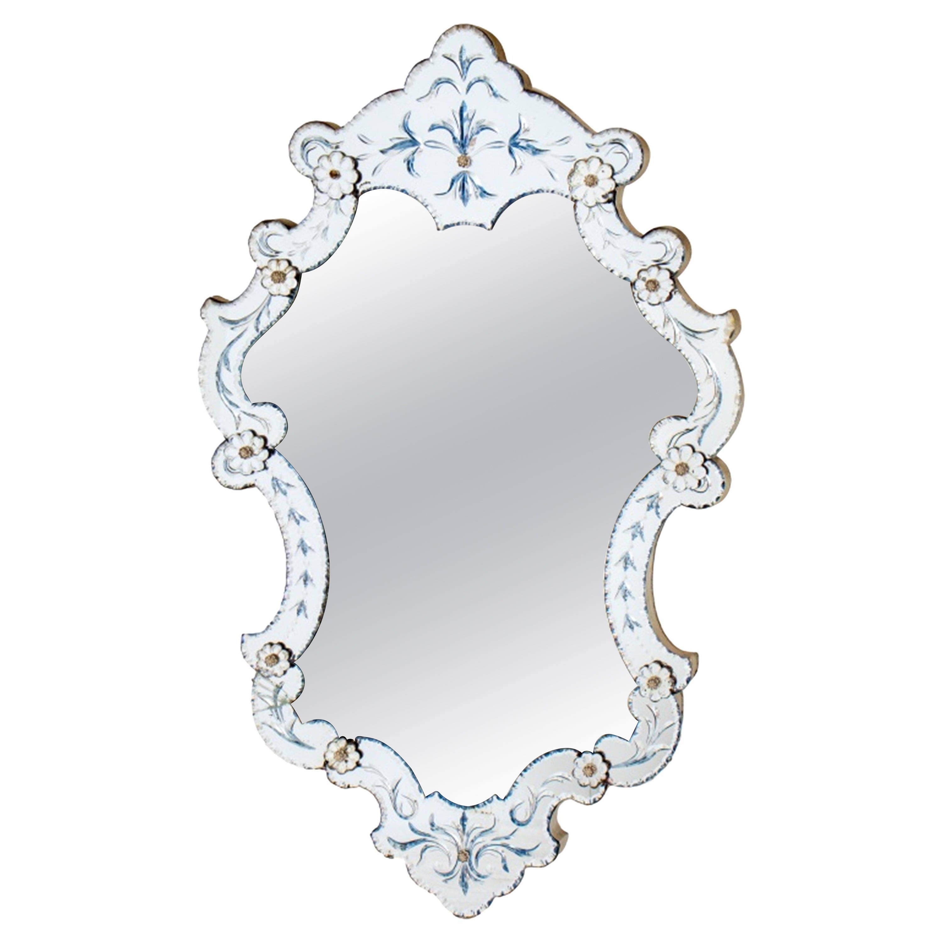 Style Cut Glass Mirror For Sale at 1stDibs glass mirror