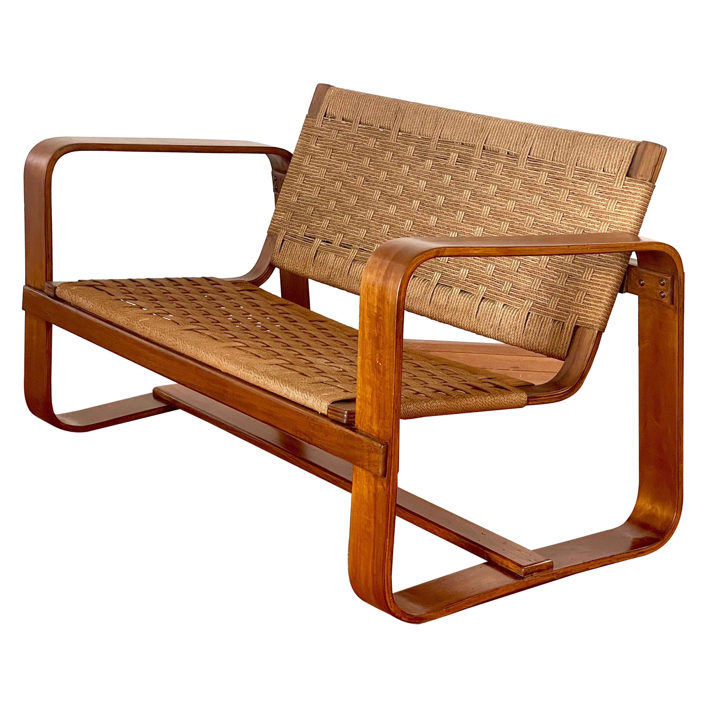 Guiseppe Pagano Pogatschnig Bench, 1939 For Sale