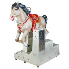Vintage Mid-Century Coin Operated Horse Ride