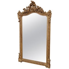 Antique French Mirror Rococo Wall Mirror