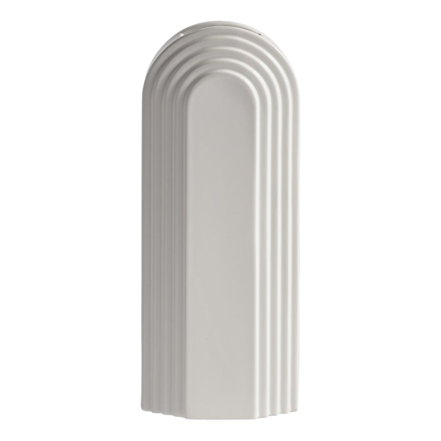 Vaso Avalon Bianco di Greg Natale in vendita