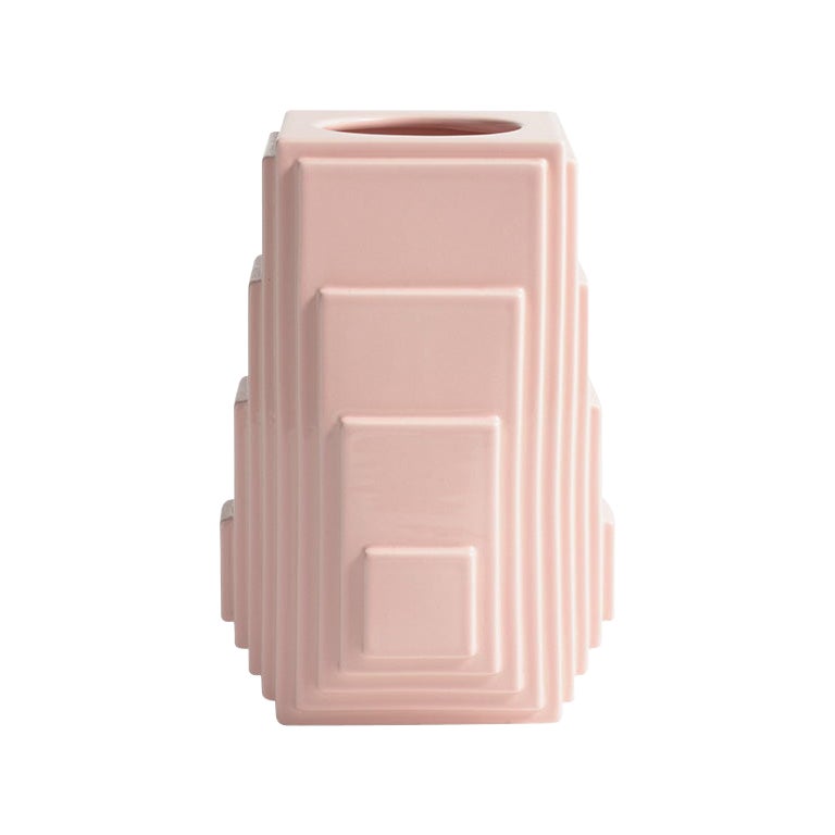 Electric Dreams Vase Blush von Greg Natale