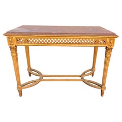 Louis XVI GIltwood Console