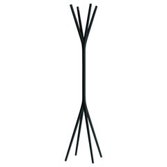 Alias 030 To’taime Coat Stand in Black Lacquered Aluminum Frame