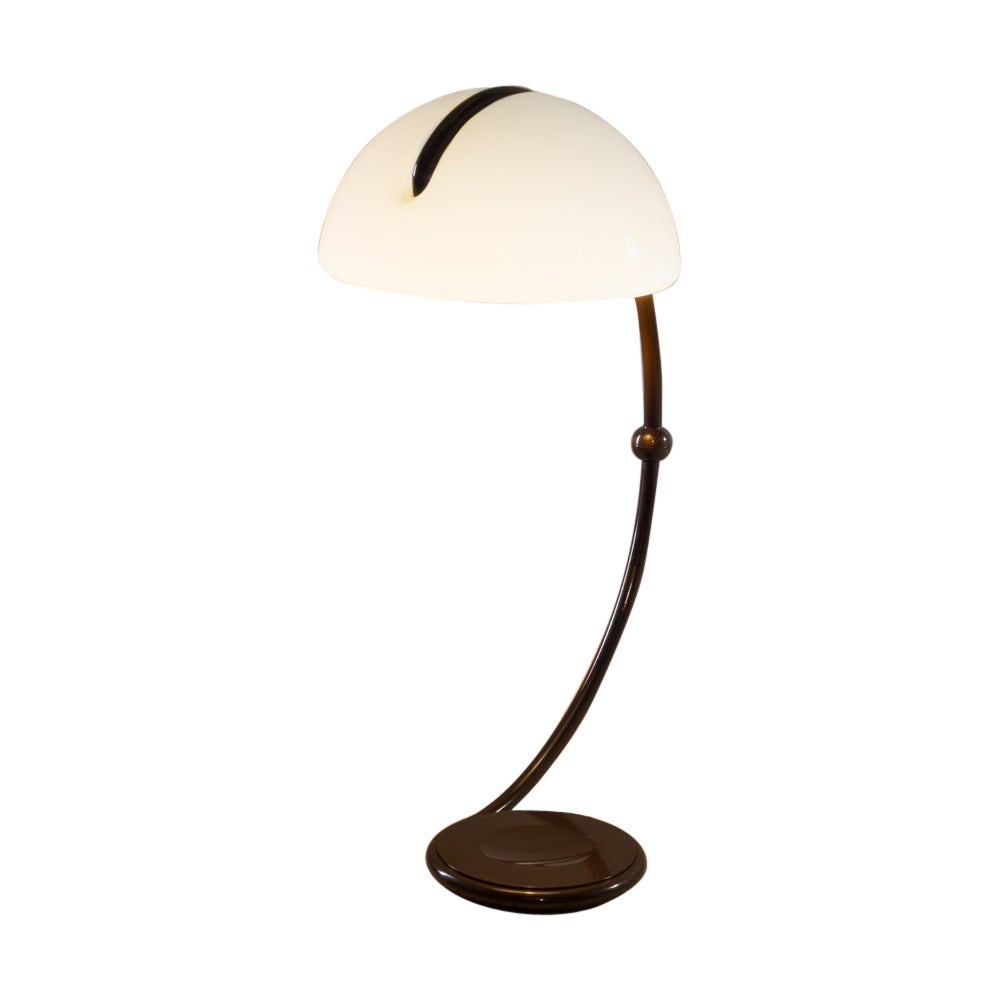 2131 Serpente Floor Lamp by Elio Martinelli 1960s Italian For Sale