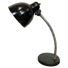 Vintage Black Industrial Table Lamp, 1950s