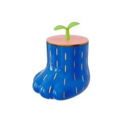 Paw Jar with Brass Inlay by Marcantonio