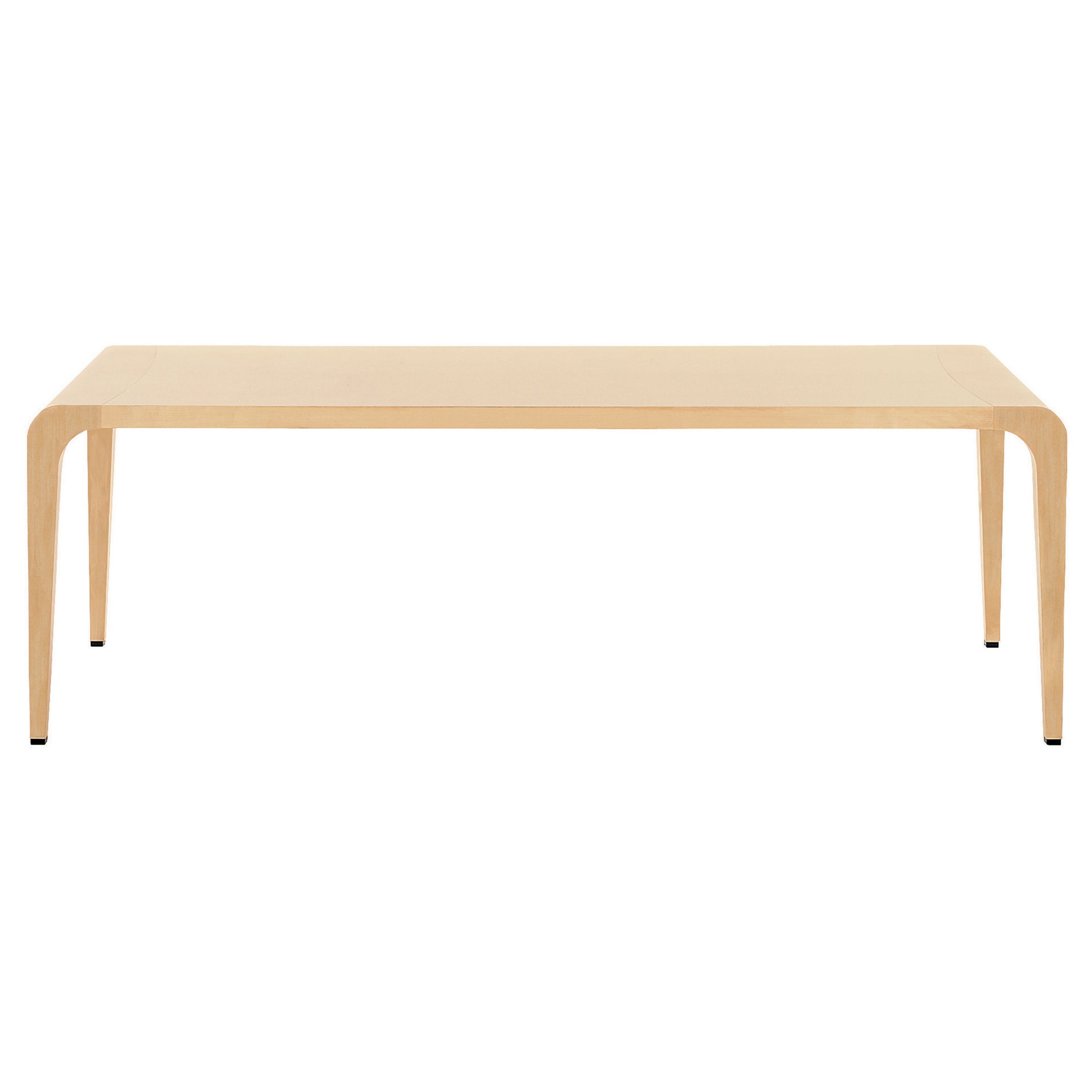Alias Large 390 Ilvolo Table in Natural Maple Wood Top and Frame For Sale