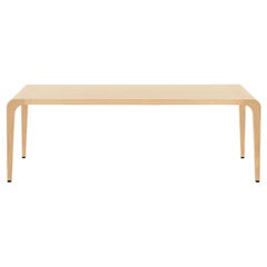 Alias Großer 390 Ilvolo-Tisch mit Platte und Rahmen aus natürlichem Ahornholz