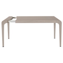 Alias Large 396 Ilvolo Extendable Table in Sand Color Stained Wood Top and Frame
