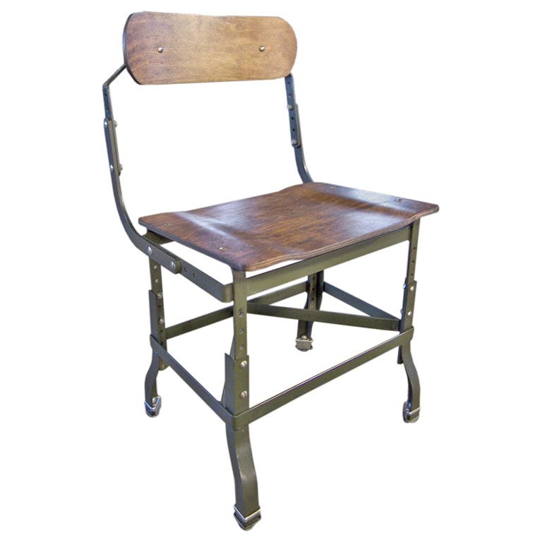 Vintage Industrial Do/More Health Chair For Sale