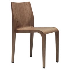 Alias 301 Laleggera Chair in Oak Canaletto Walnut Wood by Riccardo Blumer