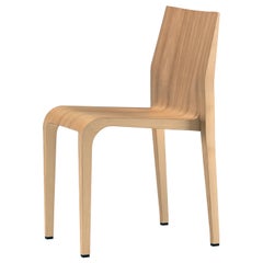 Chaise Alias 301 Laleggera en bois de chêne naturel par Riccardo Blumer