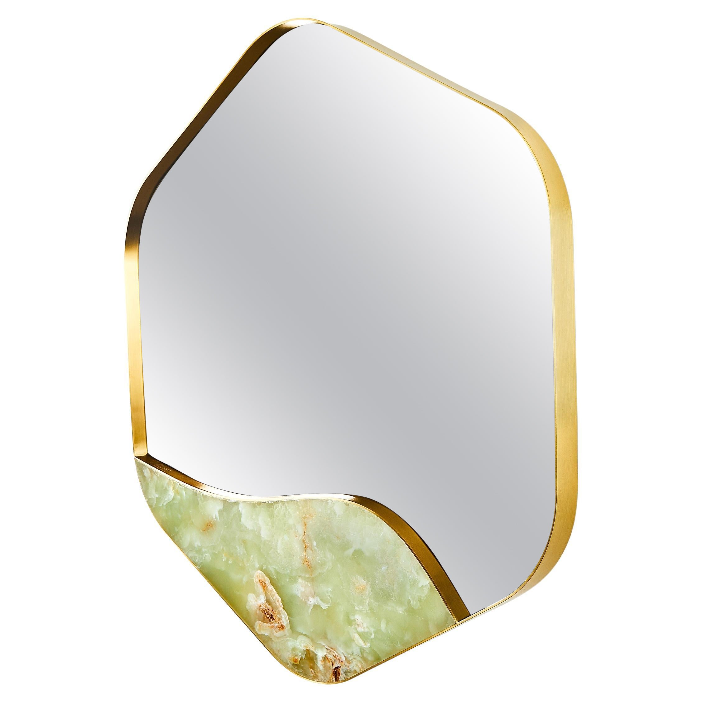 Aras Mirror, Onyx For Sale