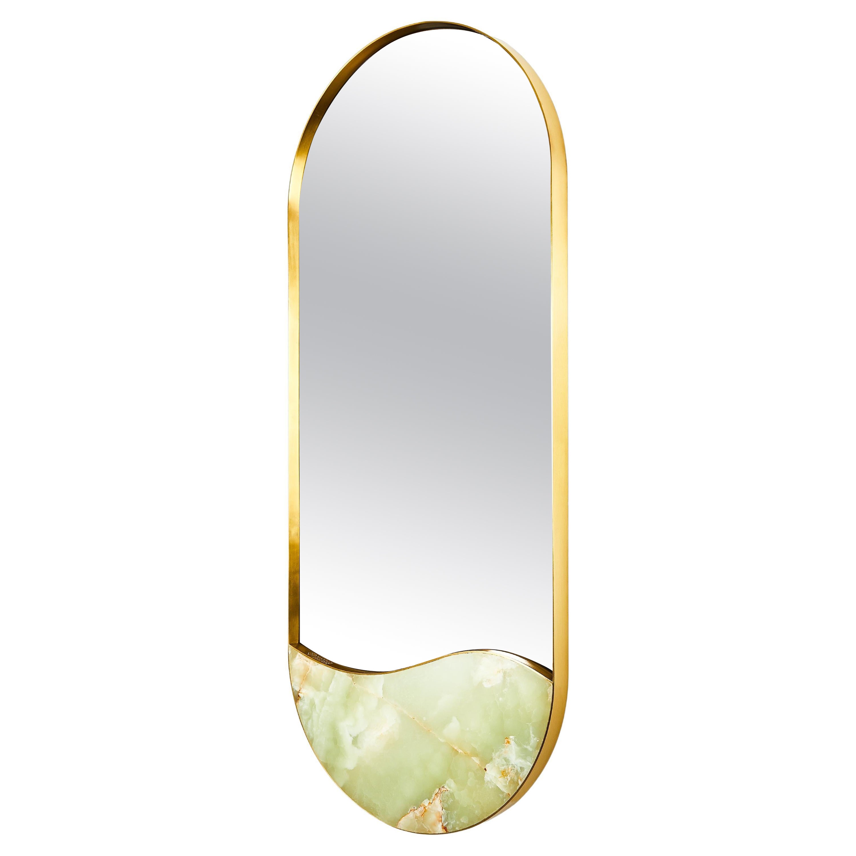 Kura Mirror, Onyx For Sale