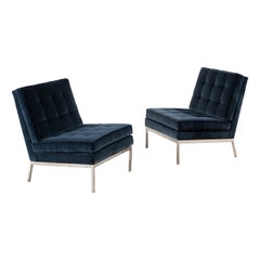 Florence Knoll, Pair of Lounge Chairs Model 65 for Knoll, circa 1960