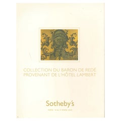 Sotheby's Collection Du Baron De Rede Privenant De L'Hotel Lambert 2005