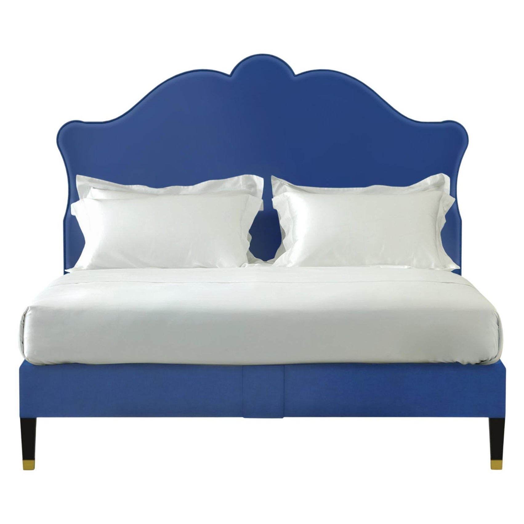 Bespoke Savoir Lenoir Headboard and Nº3 Bed Set, Eastern King Size For Sale