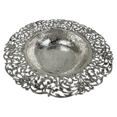 Fancy Antique American Sterling Silver Bowl by Bailey, Banks & Biddle