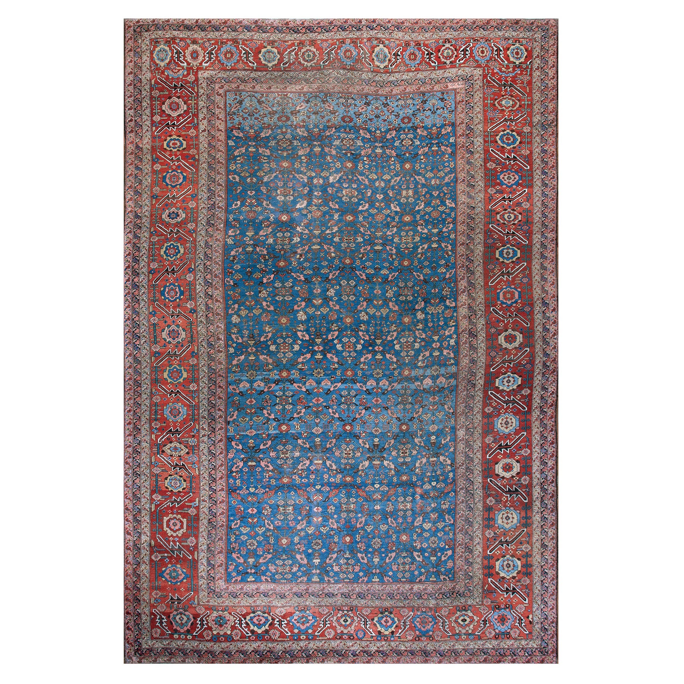 19th Century NW Persian Bakshaiesh Carpet ( 12' x 18'8"- 366 x 570 )