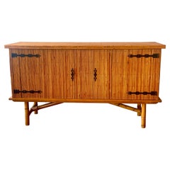 French Bamboo Sideboard