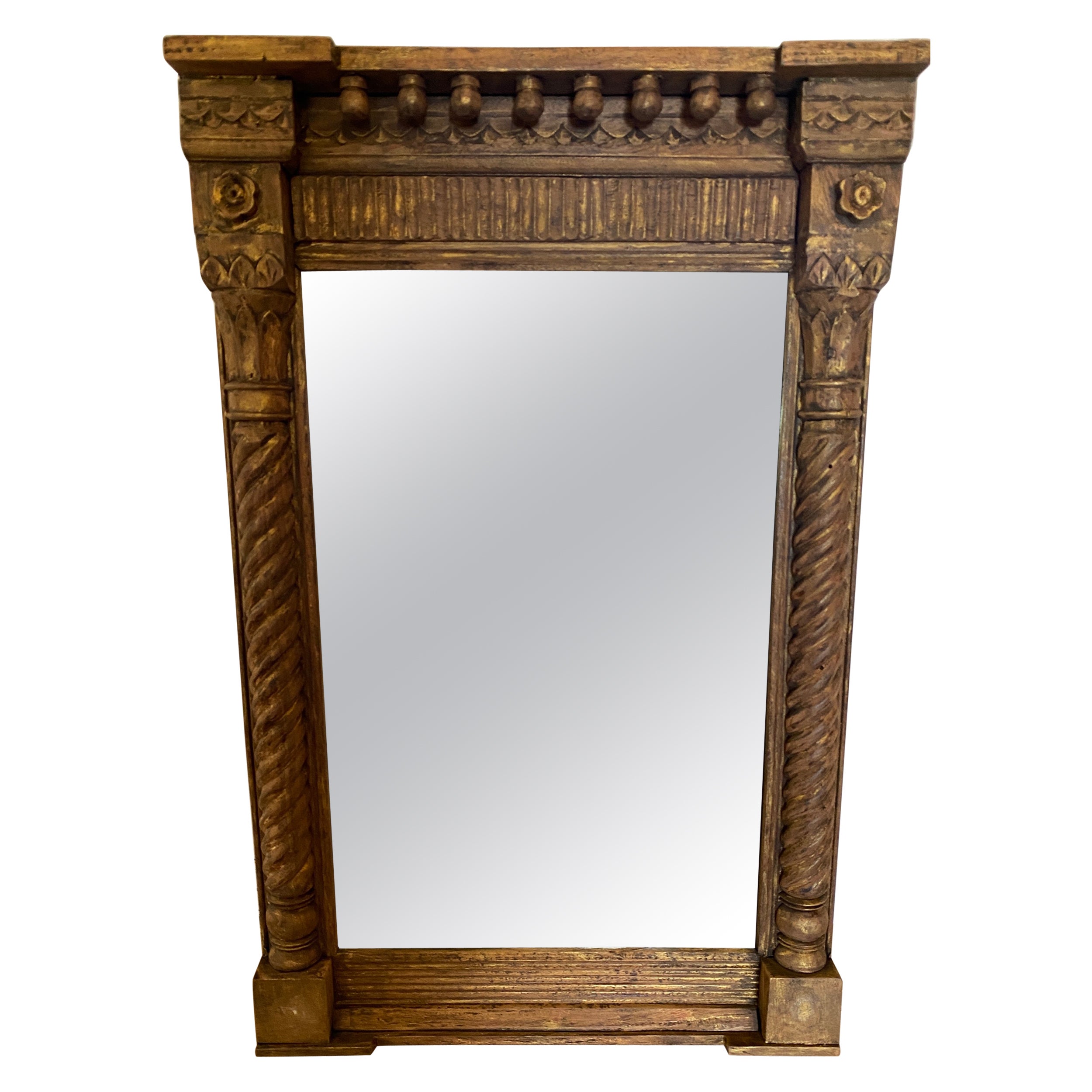 Italian Renaissance Style Mirror For Sale