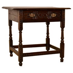 Antique 17th Century English Side Table
