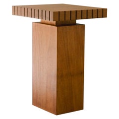 African Mahogany Side Table by CFP