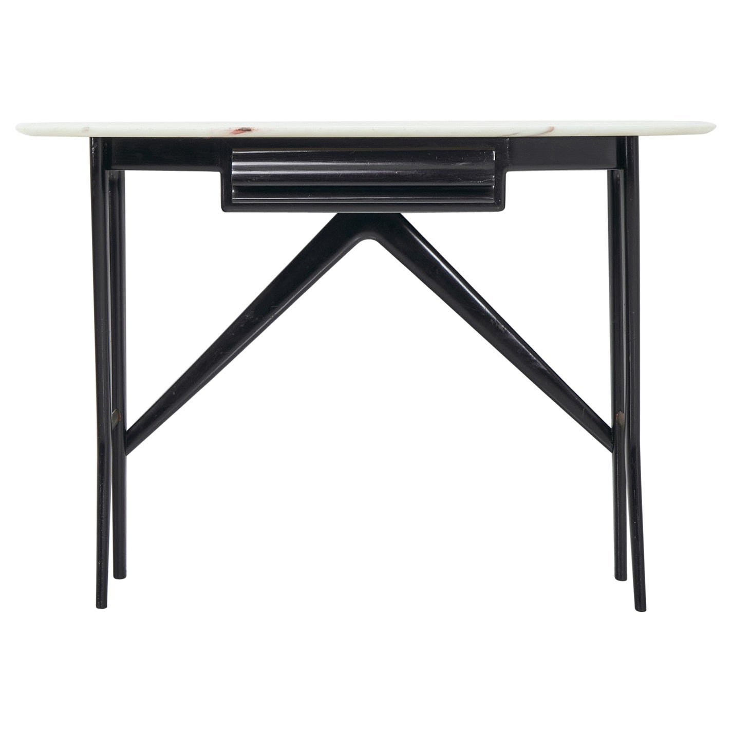Ico Parisi Style Console Table Milano, Italy, 1950