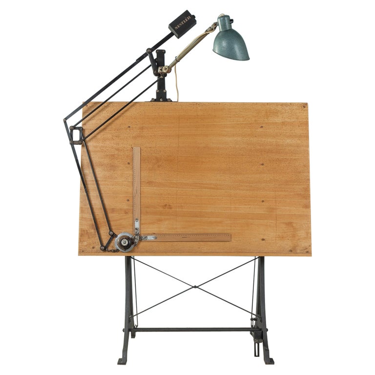 Drawing Table by Nestler, 1950s For Sale at 1stDibs